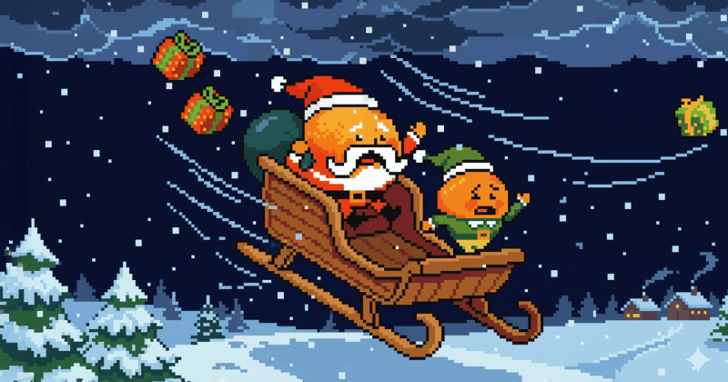Pip's Present Panic game screenshot